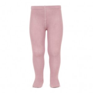 Leotardo Cóndor punto liso rosa palo cintura elástica suave elástico 526