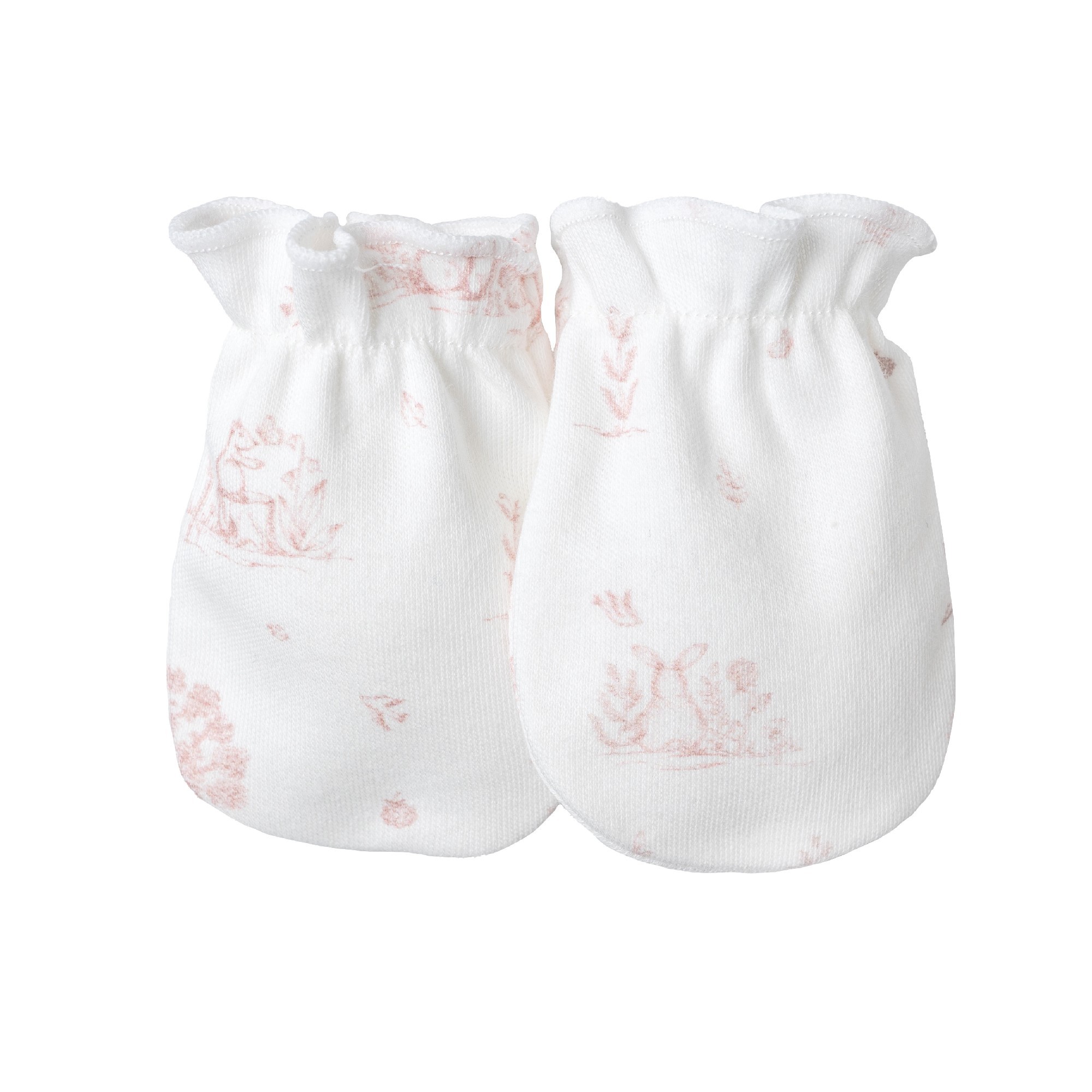 Conjunto Primera Puesta Bebé Rosa Calamaro - Imagen 4