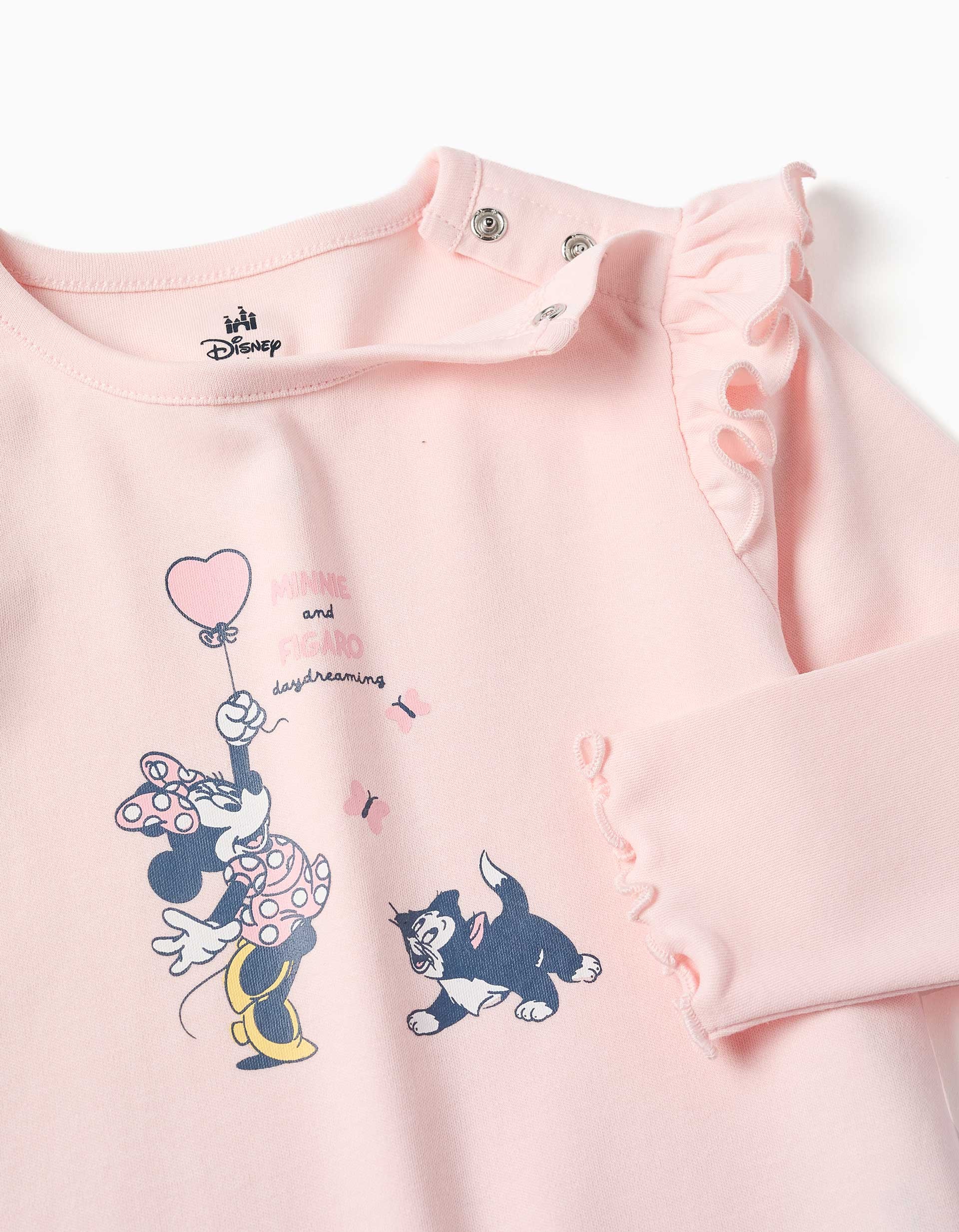 Pijama Bebé Niña Minnie Mouse Rosa - Imagen 3
